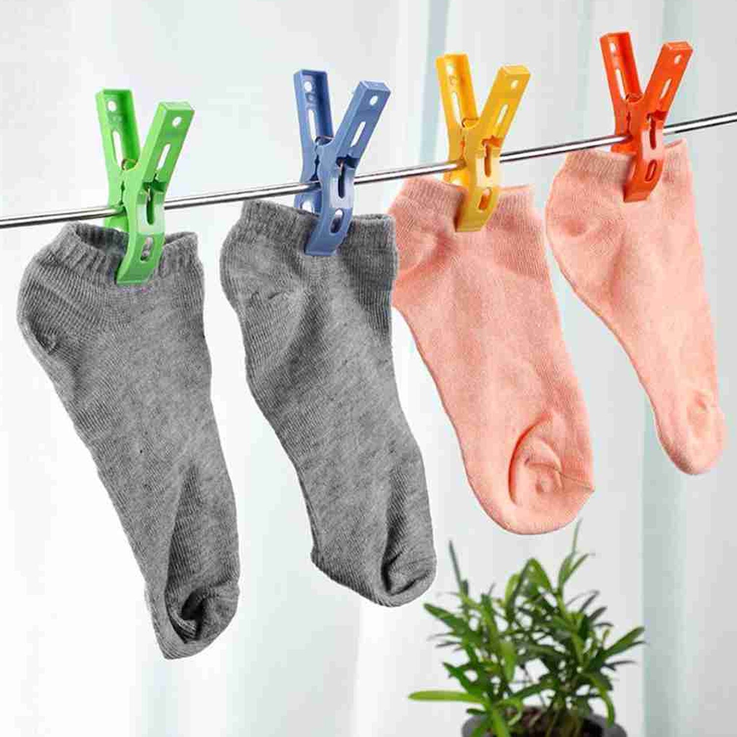 7893A MULTIFUNCTION PLASTIC HEAVY QUALITY CLOTH HANGING CLIPS, PLASTIC LAUNDRY CLOTHES PINS SET OF 16PC 7893A MULTIFUNCTION PLASTIC HEAVY QUALITY CLOTH HANGING CLIPS, PLASTIC LAUNDRY CLOTHES PINS SET OF 16PC